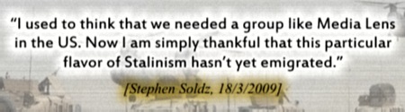 Stephen Soldz criticises Medialens